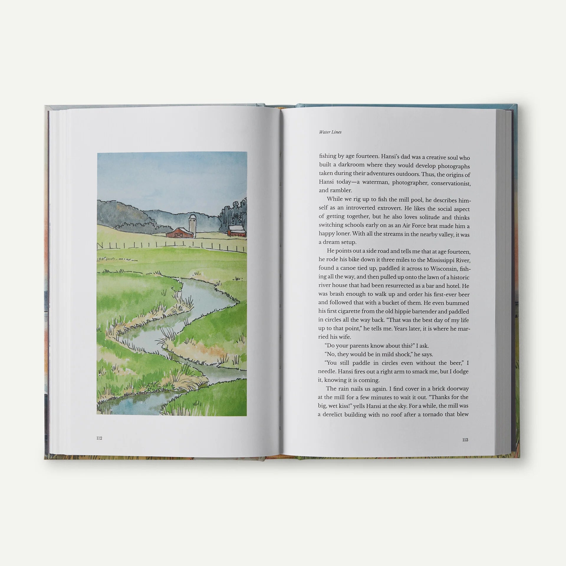 Water Lines: A Life on Marshes, Rivers, Seas and in the Rain, hardcover, published by Patagonia Secondary image