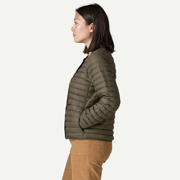 W's Lightweight Reversible Down Sweater™ Cardigan
