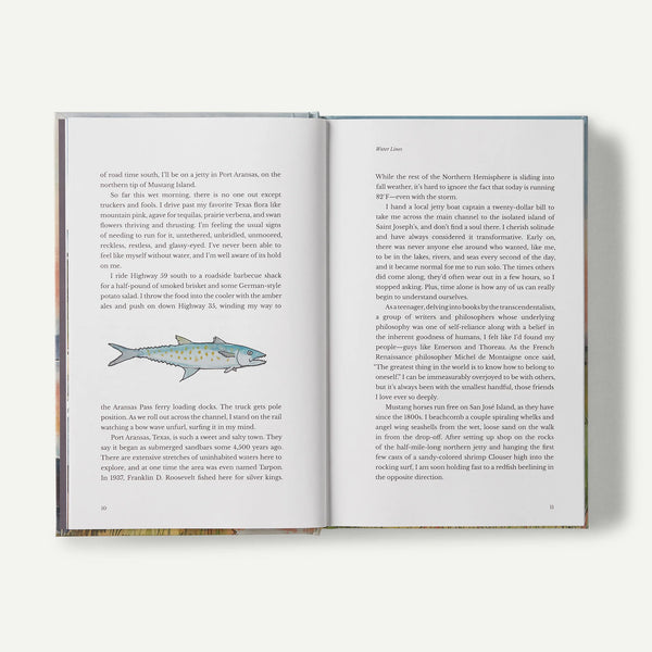 Water Lines: A Life on Marshes, Rivers, Seas and in the Rain, hardcover, published by Patagonia