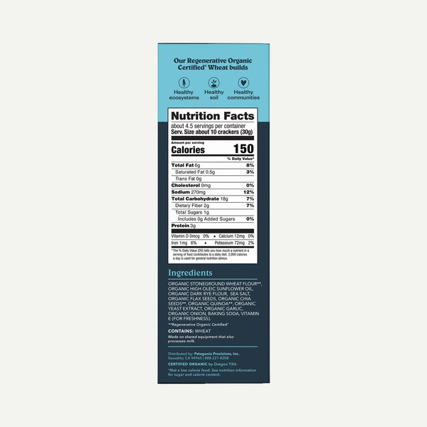 Organic Multiseed Crackers