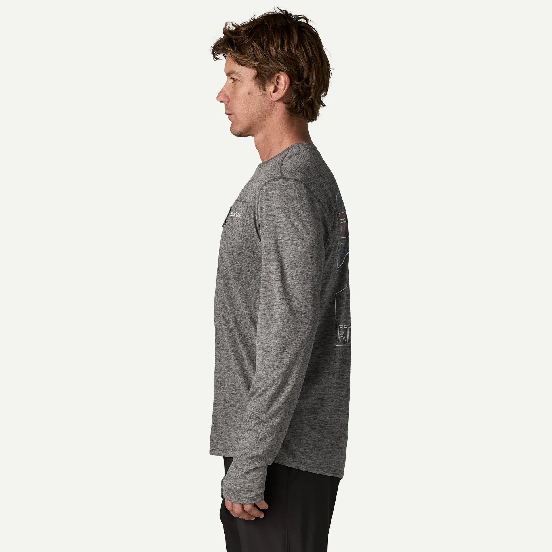 M's Long-Sleeved Capilene® Cool Sun Shirt - Peak Visions Secondary image