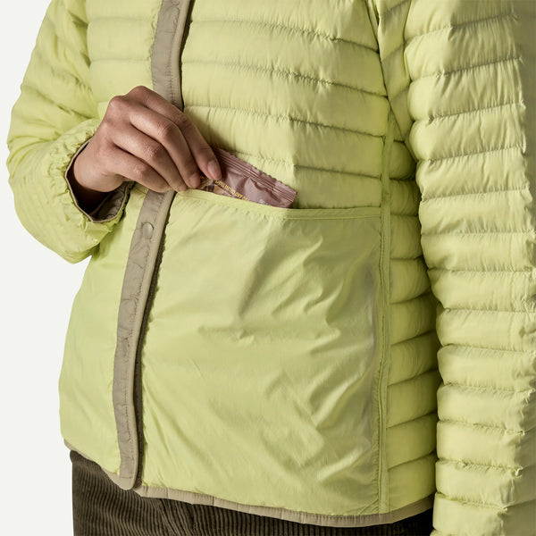 W's Lightweight Reversible Down Sweater™ Cardigan