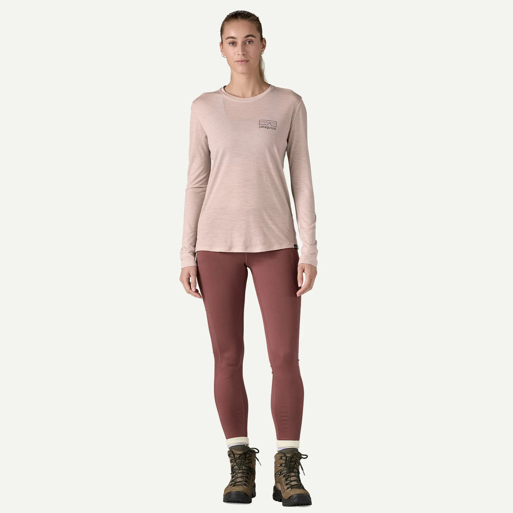W's Long-Sleeved Capilene® Cool Merino-Blend Graphic Shirt