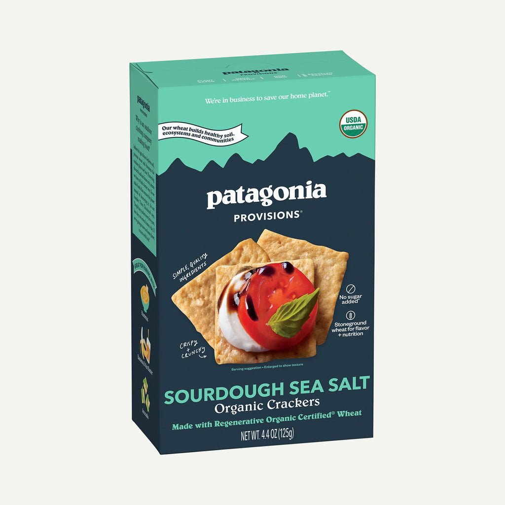 Organic Sourdough Sea Salt Crackers