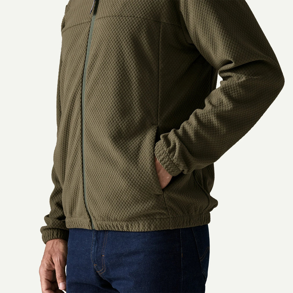 M's Textured Fleece Jacket