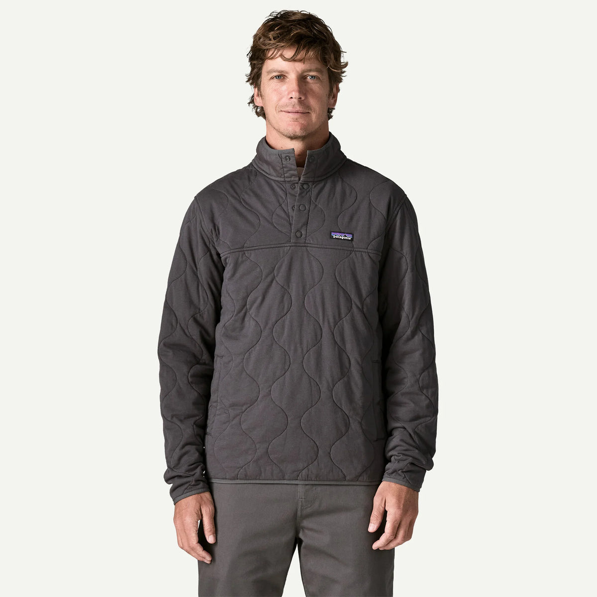 M's Daily Quilted Snap-T® Pullover