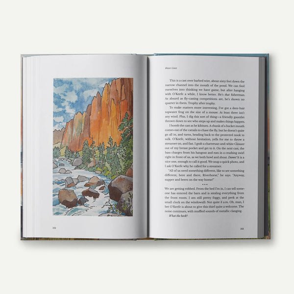 Water Lines: A Life on Marshes, Rivers, Seas and in the Rain, hardcover, published by Patagonia