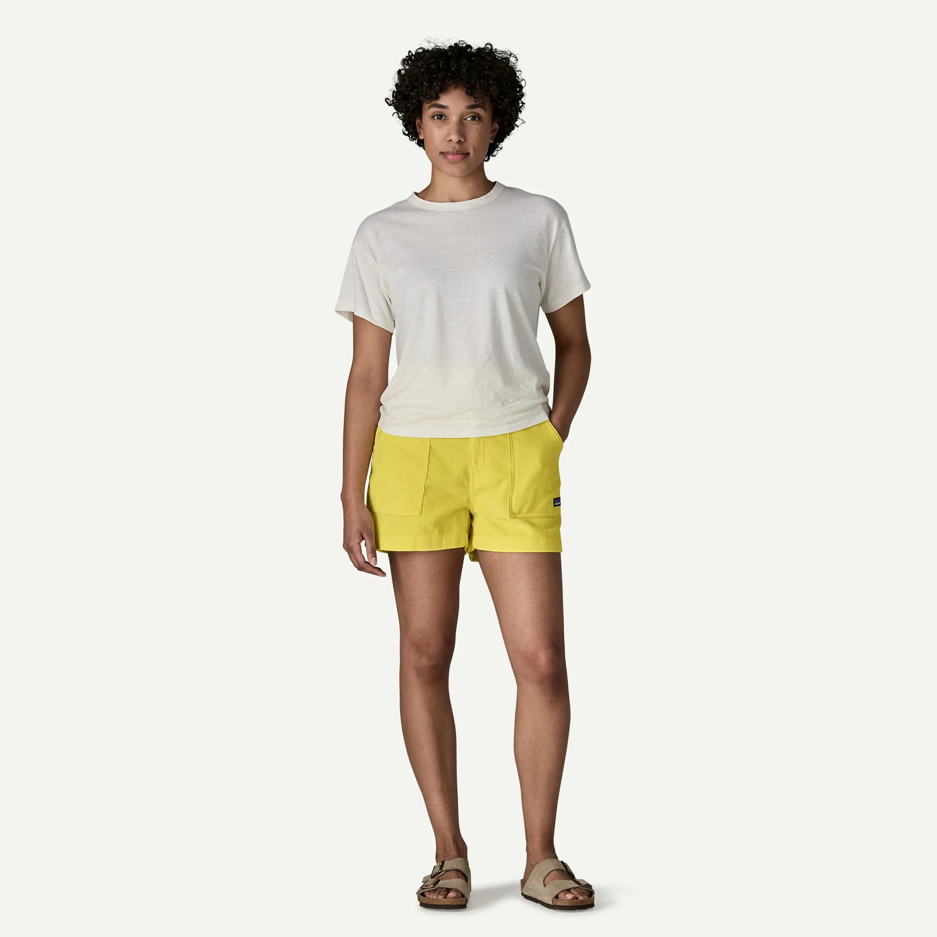 W's Retro Cord Shorts Secondary image