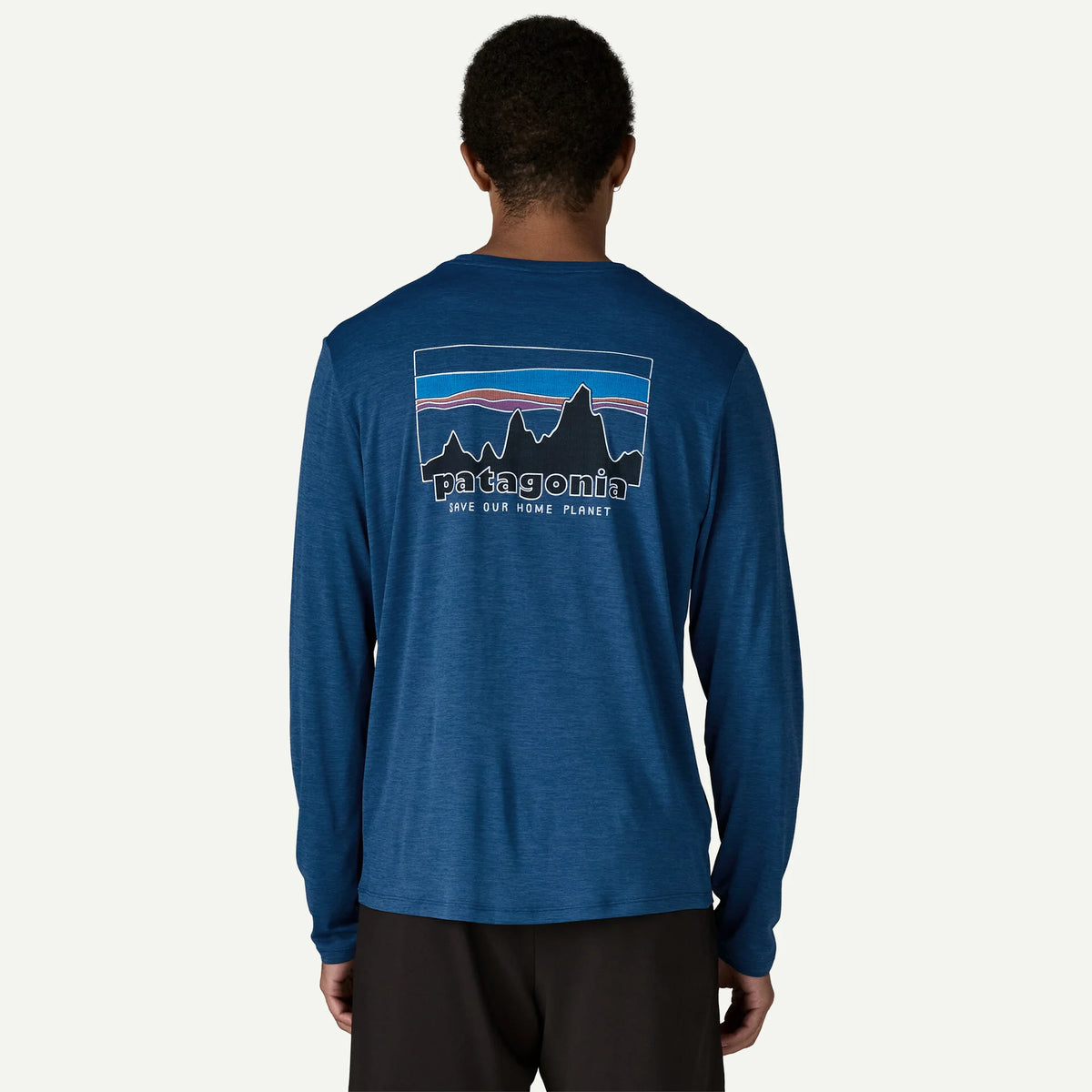 M's Long-Sleeved Capilene® Cool Daily Shirt - '73 Skyline Main image