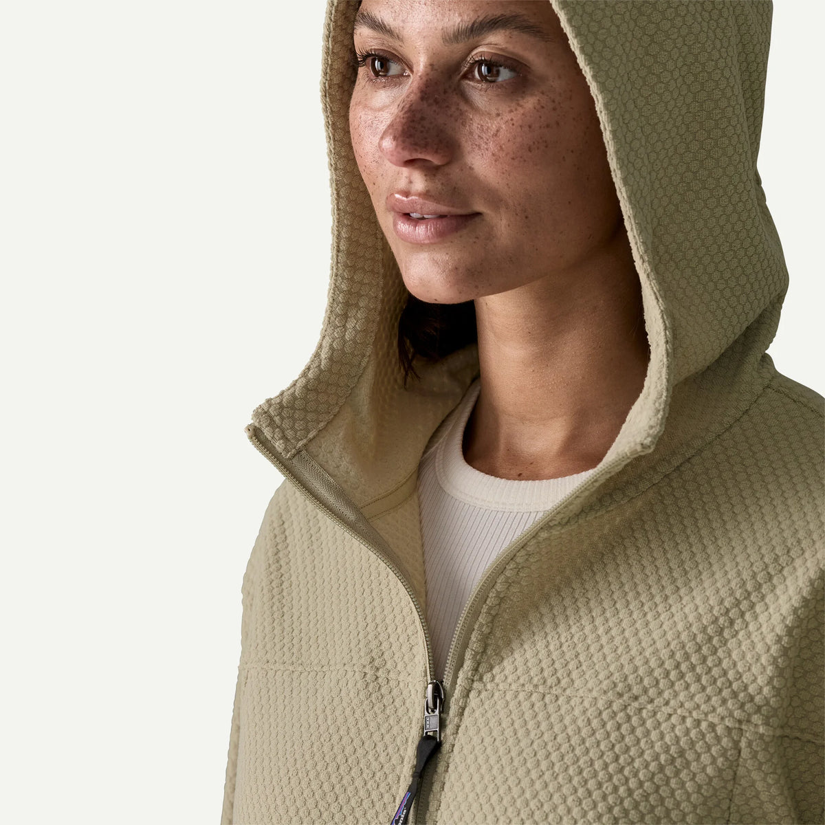 W's Textured Fleece Hoody