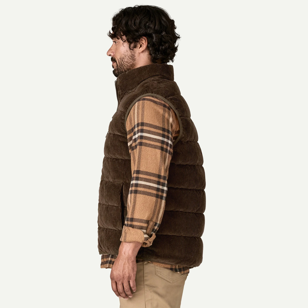 Reversible Cotton Down Vest Main image