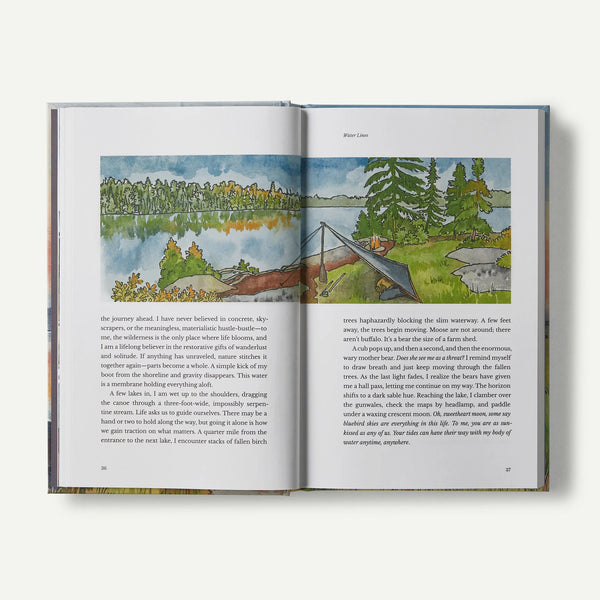 Water Lines: A Life on Marshes, Rivers, Seas and in the Rain, hardcover, published by Patagonia