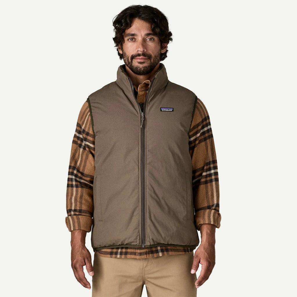 Reversible Cotton Down Vest