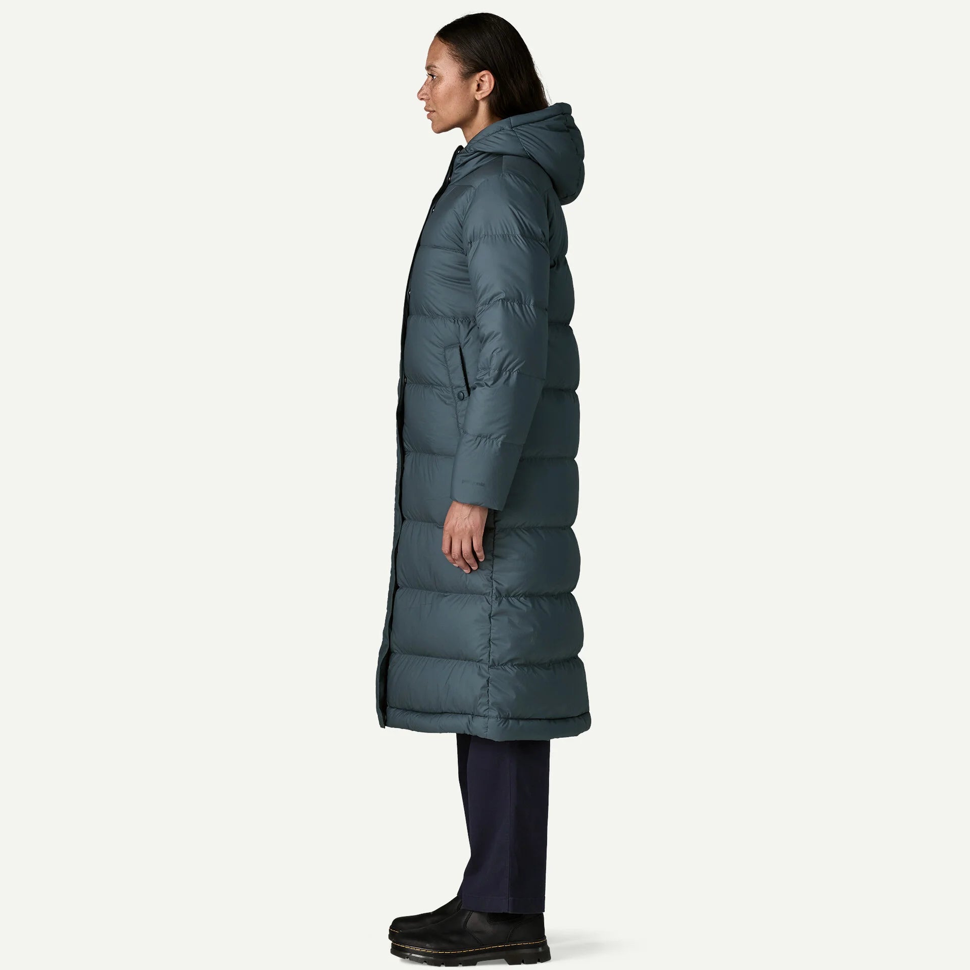 W's Silent Down Long Parka Secondary image