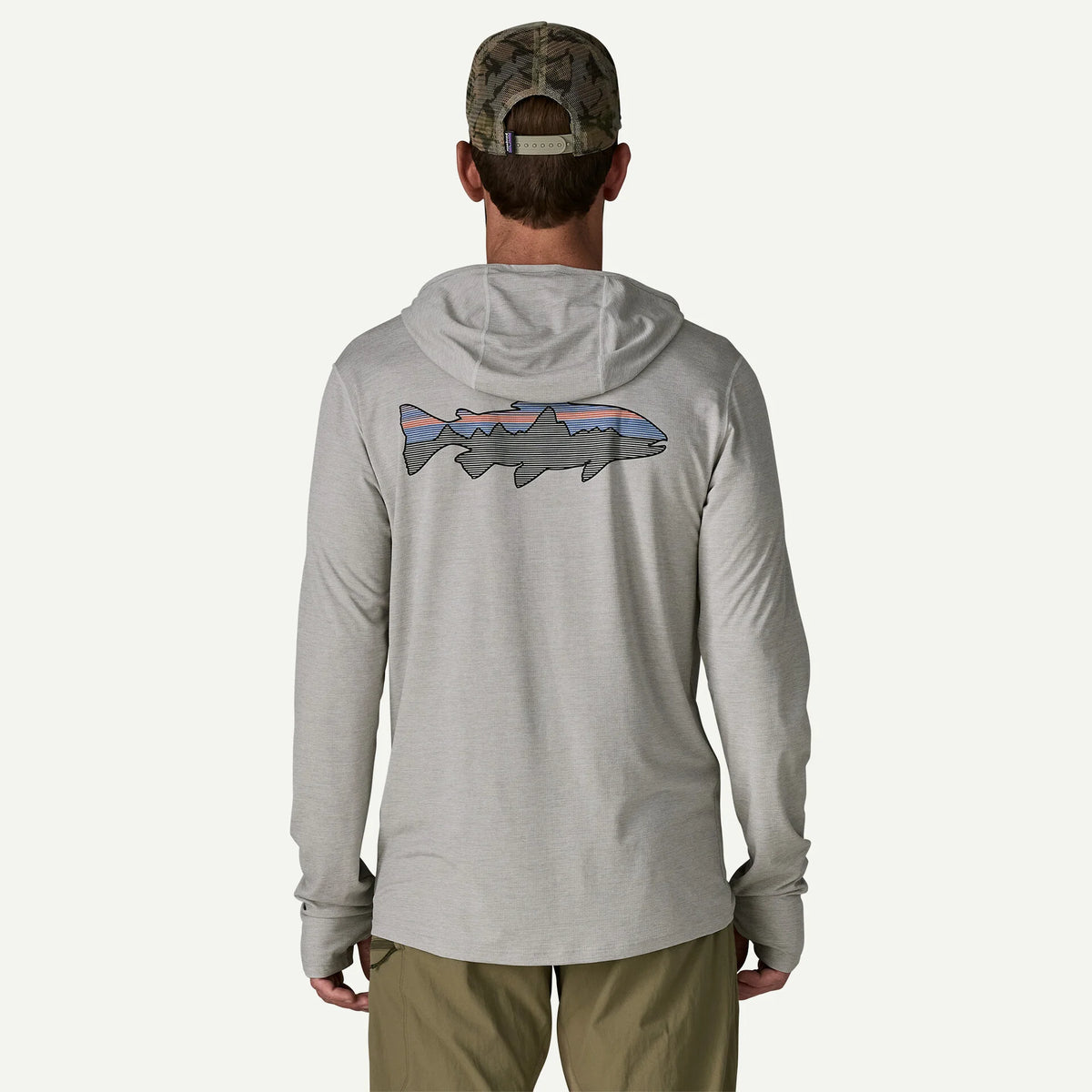 M's Capilene® Cool Sun Hoody - Fitz Roy Trout