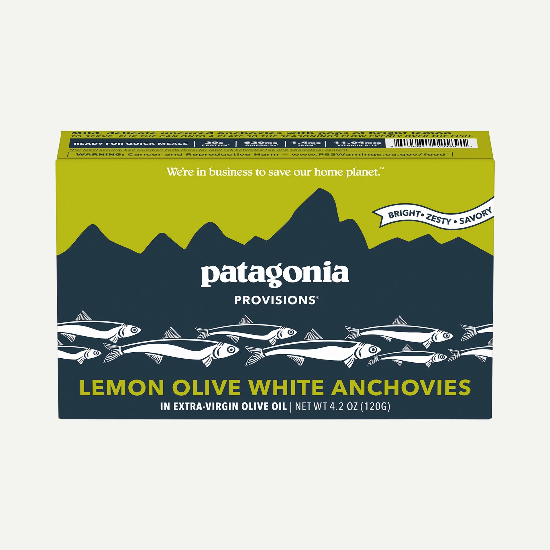 Lemon Olive Spanish White Anchovies Secondary image