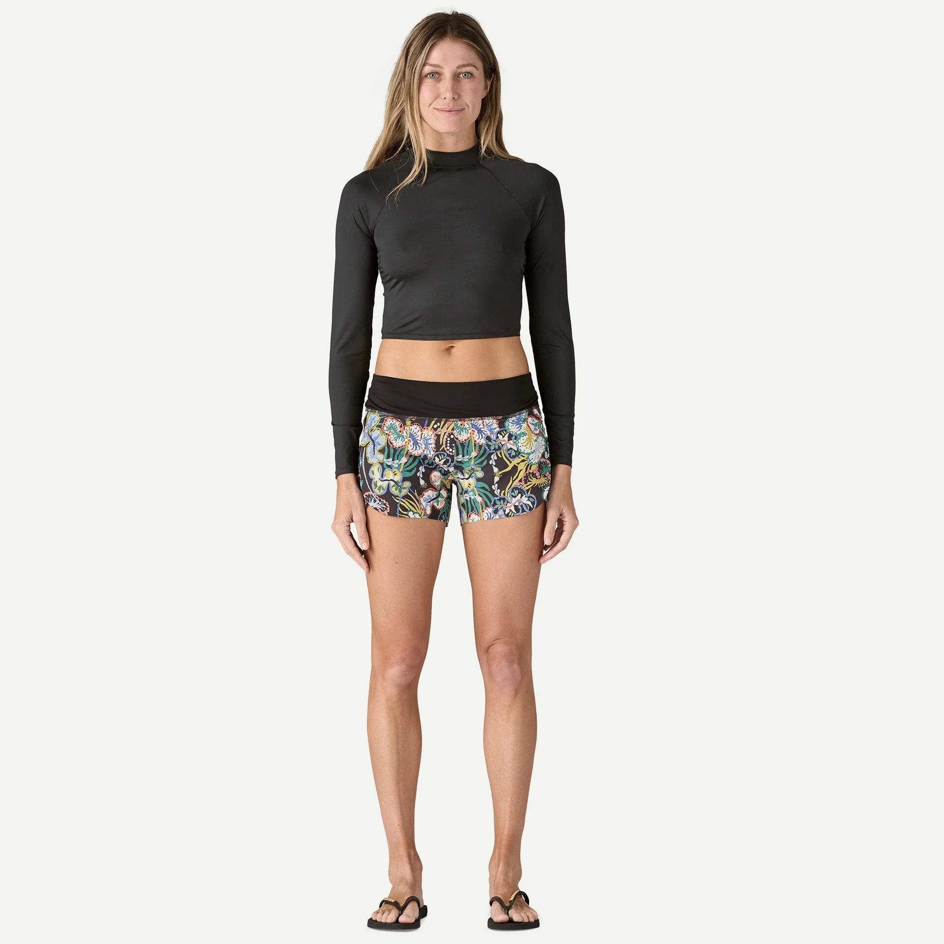 W's Swell Seeker Cropped Rashguard Secondary image