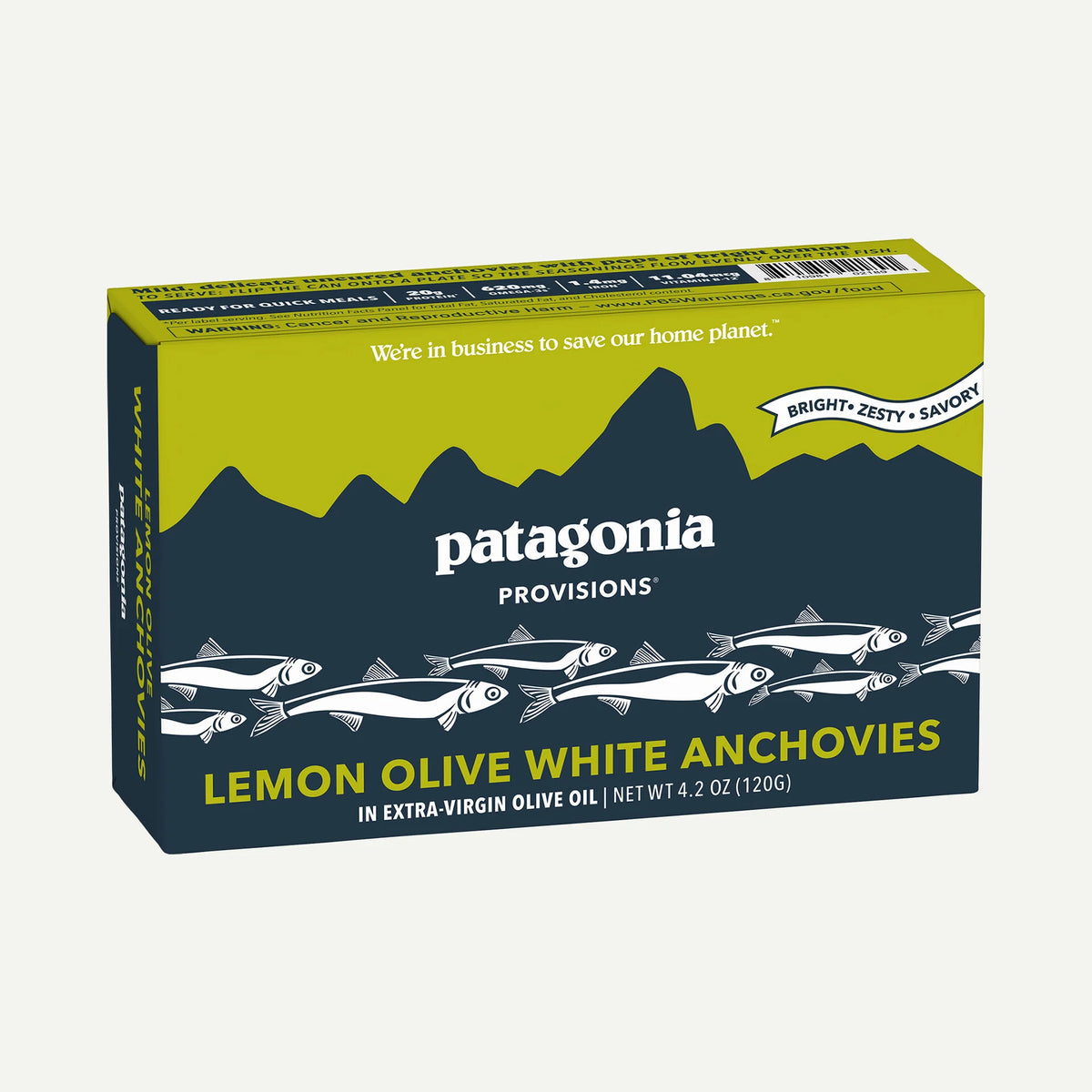 Lemon Olive Spanish White Anchovies Main image