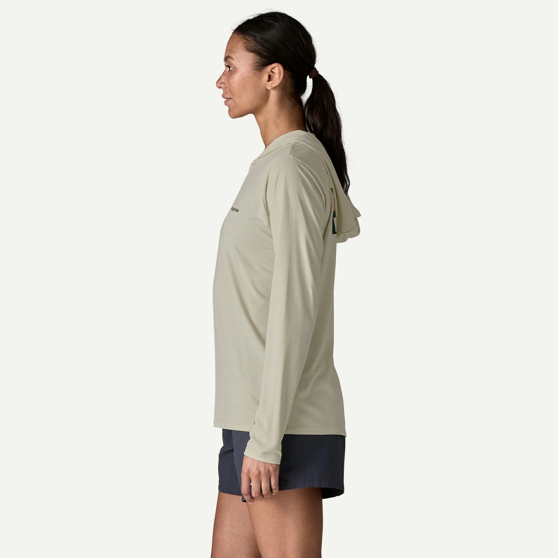 W's Capilene® Cool Daily Hoody - Boardshort Logo Secondary image