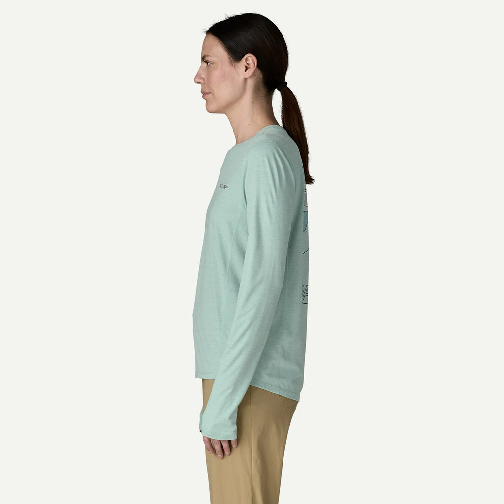 W's Long-Sleeved Capilene® Cool Sun Shirt - Peak Visions