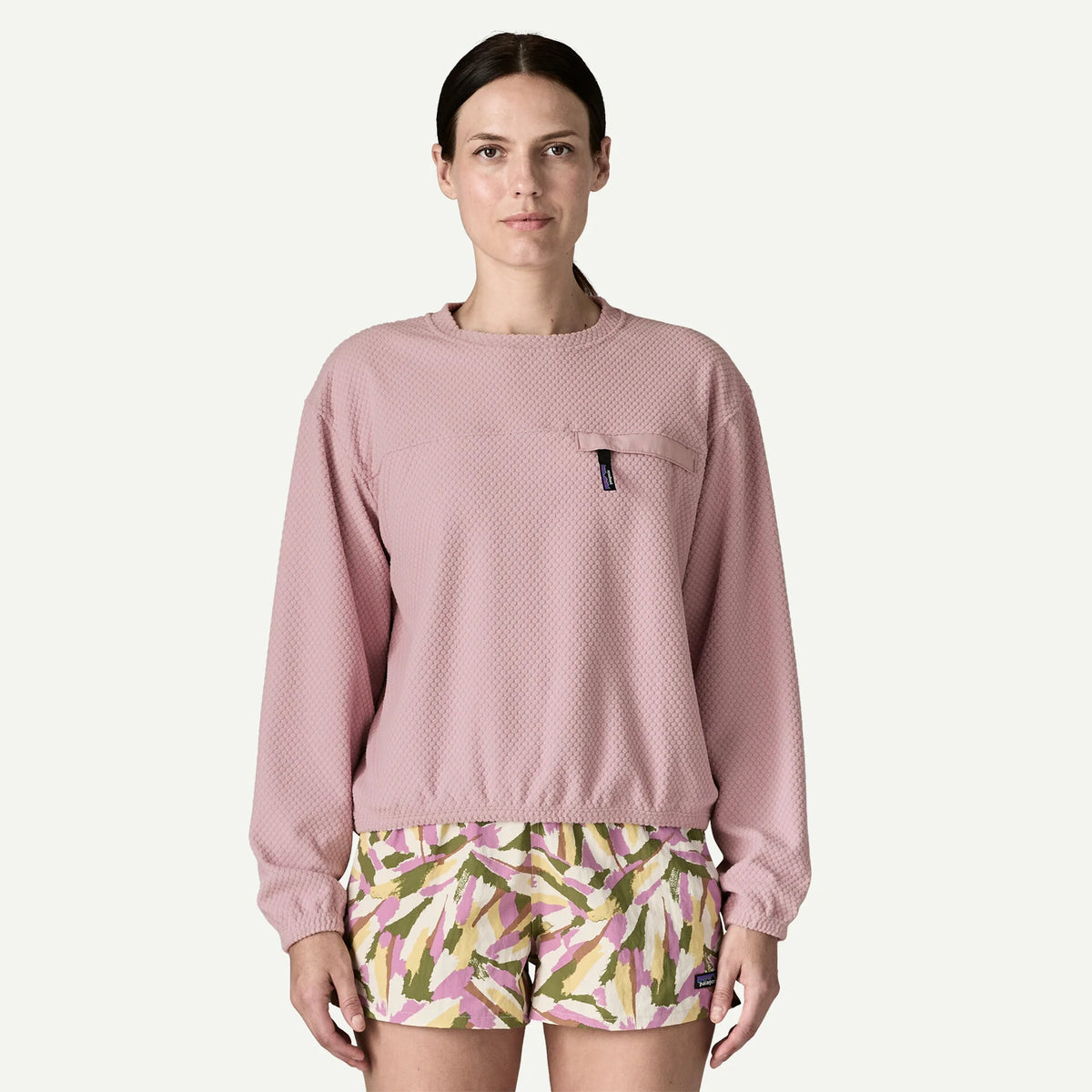W's Textured Fleece Crewneck Main image