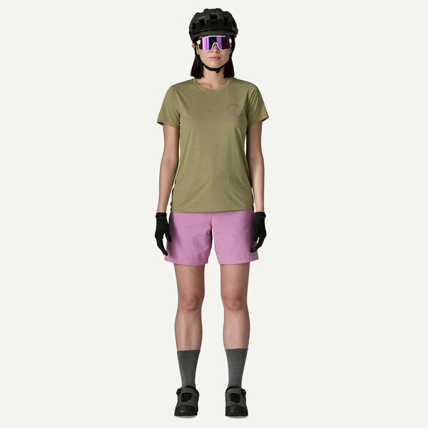 W's Capilene® Cool Daily Shirt - Spoke Stencil