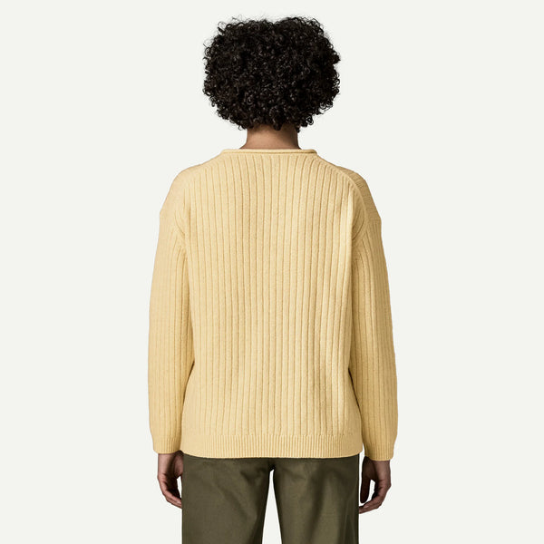 W's Recycled Wool-Blend V-Neck Sweater
