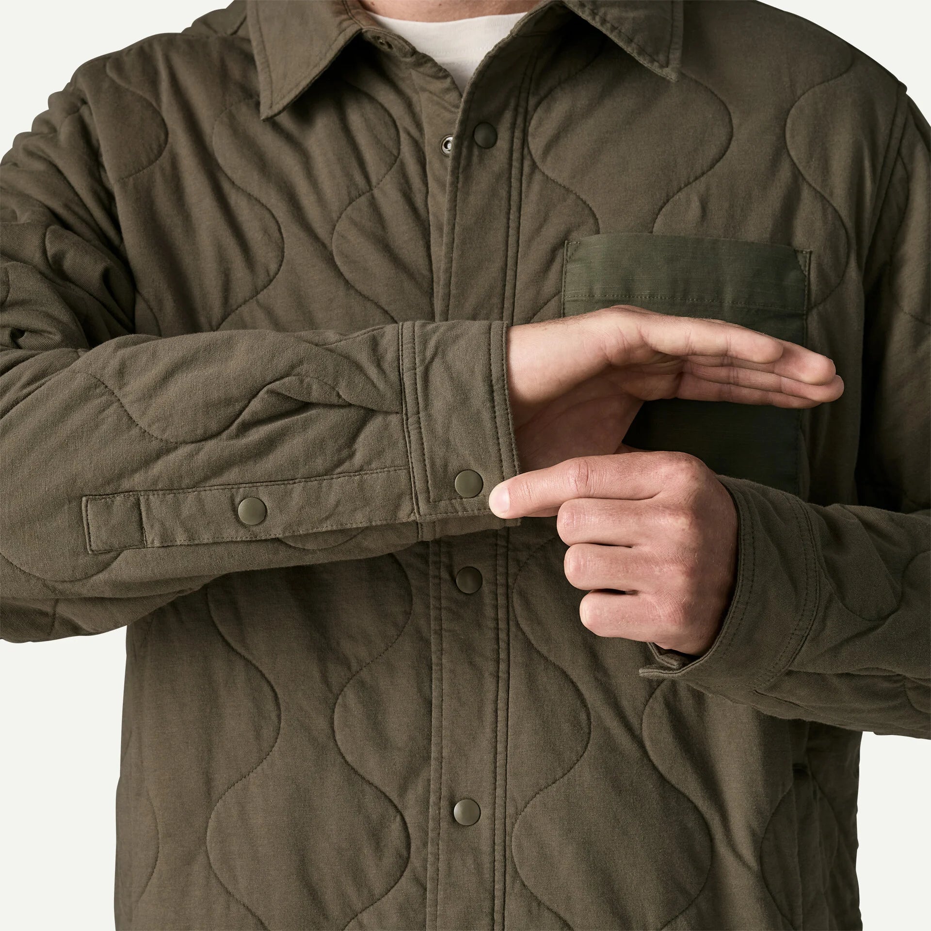 M's Daily Quilted Shirt Jacket Secondary image