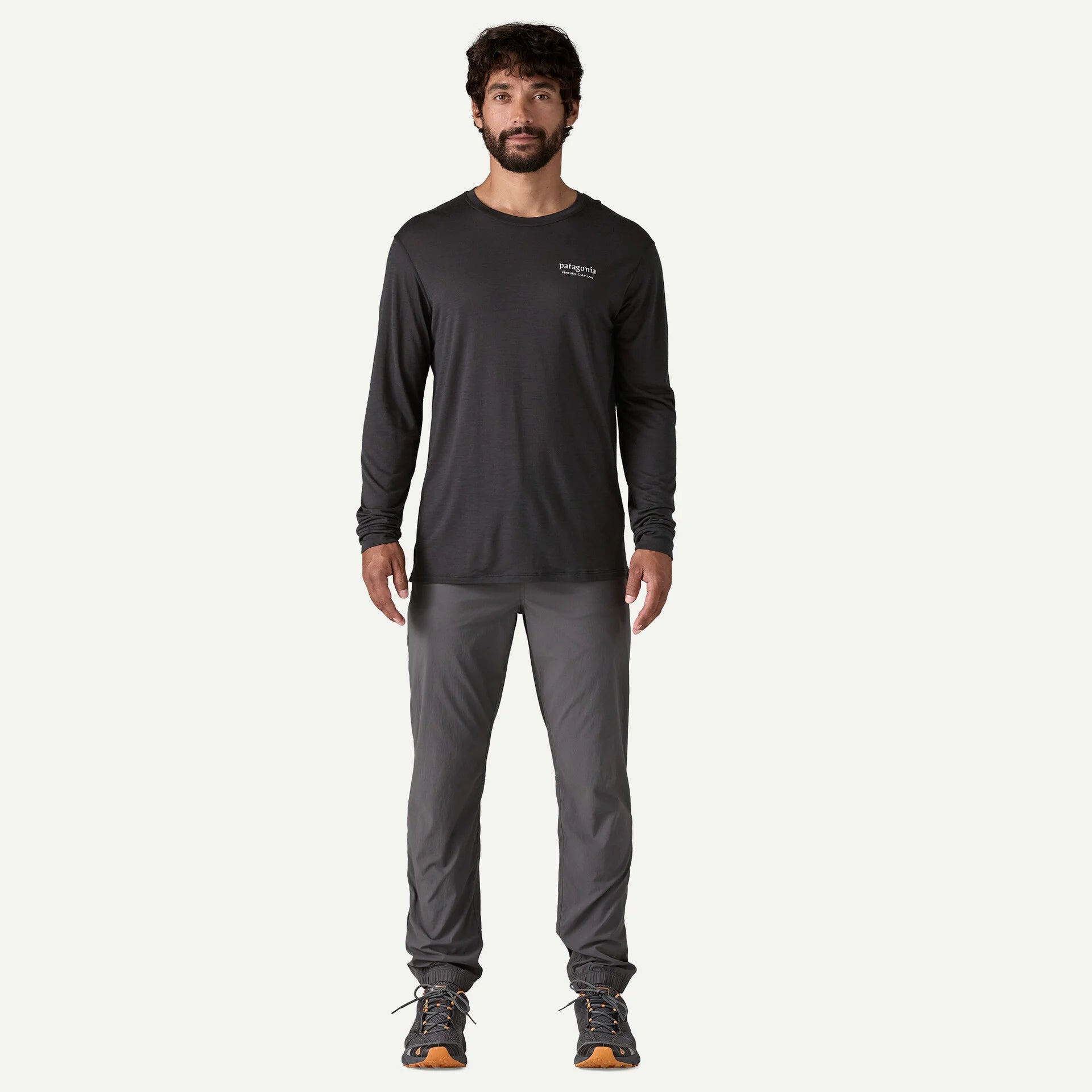 M's Long-Sleeved Capilene® Cool Merino-Blend Graphic Shirt Secondary image