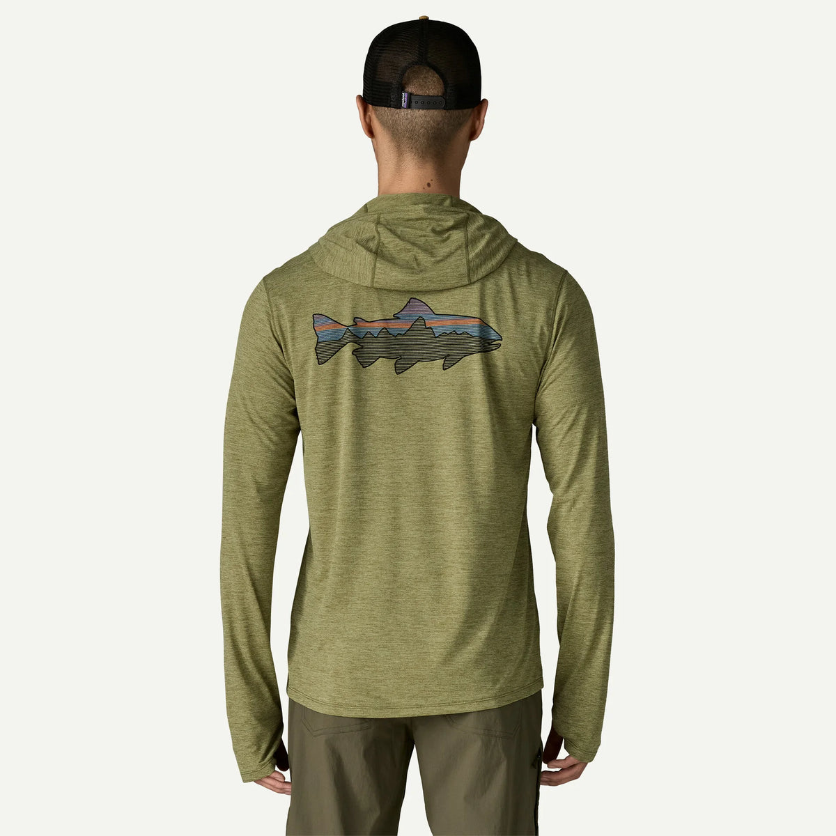 M's Capilene® Cool Sun Hoody - Fitz Roy Trout