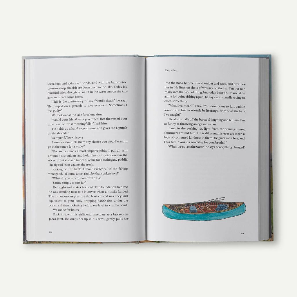 Water Lines: A Life on Marshes, Rivers, Seas and in the Rain, hardcover, published by Patagonia