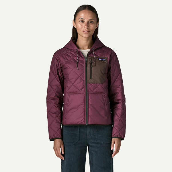 W's Diamond Quilted Bomber Hoody