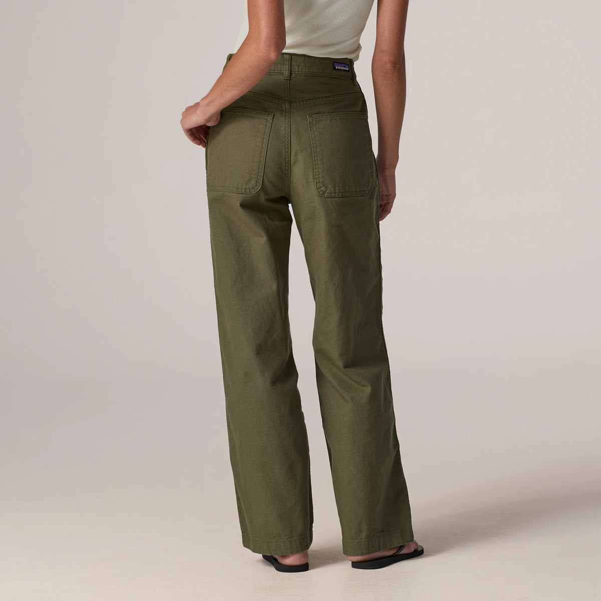 W's Point Reyes Canvas Wide-Leg Pants Main image