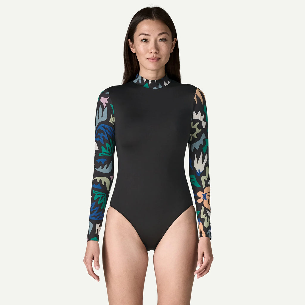 W's Long-Sleeved Swell Seeker One-Piece Swimsuit