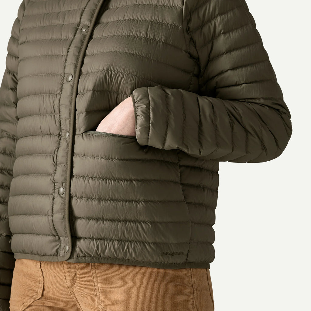 W's Lightweight Reversible Down Sweater™ Cardigan
