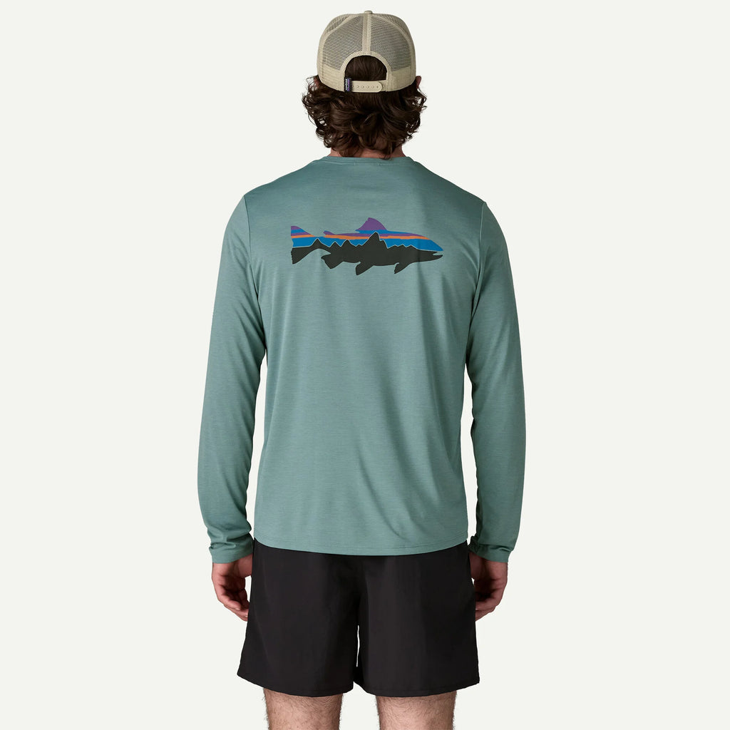 M's Long-Sleeved Capilene® Cool Daily Shirt - Fitz Roy Trout