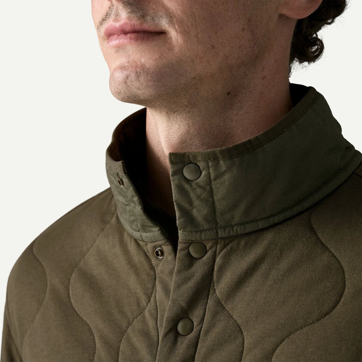 M's Daily Quilted Snap-T® Pullover
