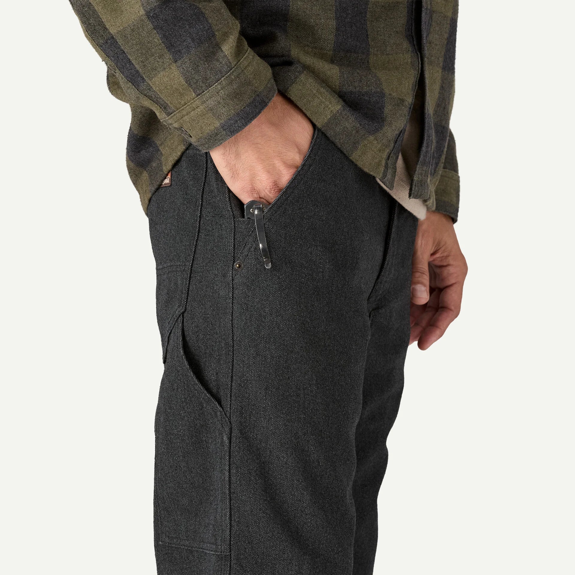 M's Iron Forge® Fleece-Lined 5-Pocket Pants - Short Secondary image