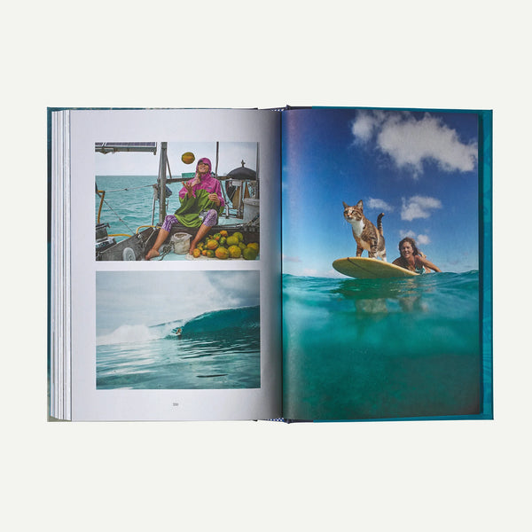 Swell: A Sailing Surfer’s Voyage of Awakening by Captain Liz Clark (hardcover book)