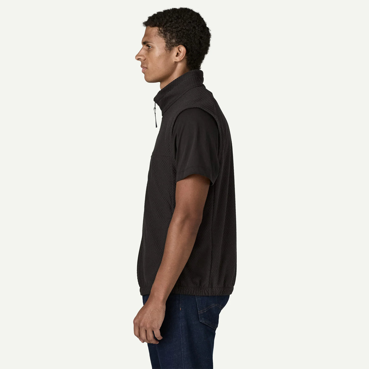 M's Textured Fleece Vest