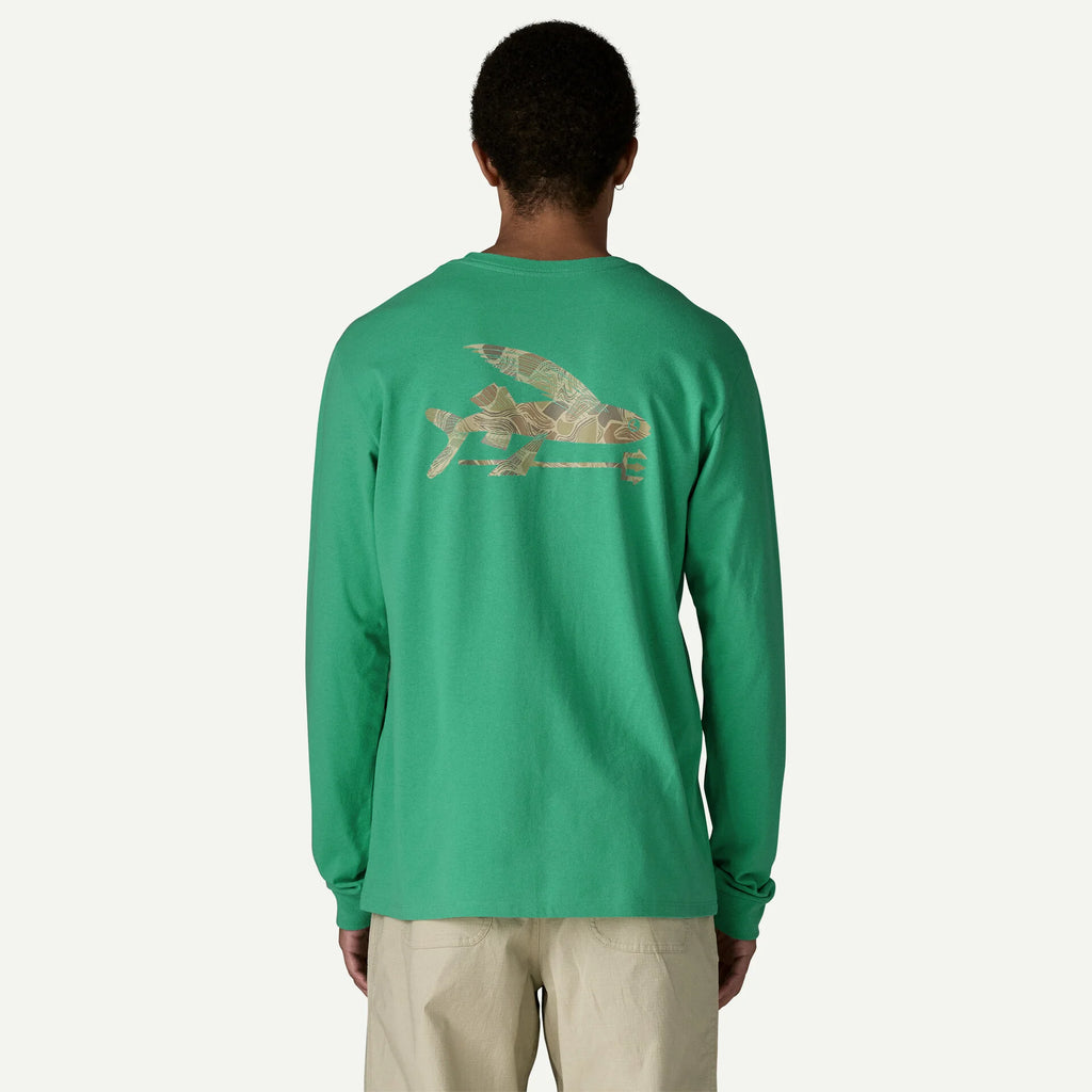 M's Long-Sleeved Flying Fish Responsibili-Tee®