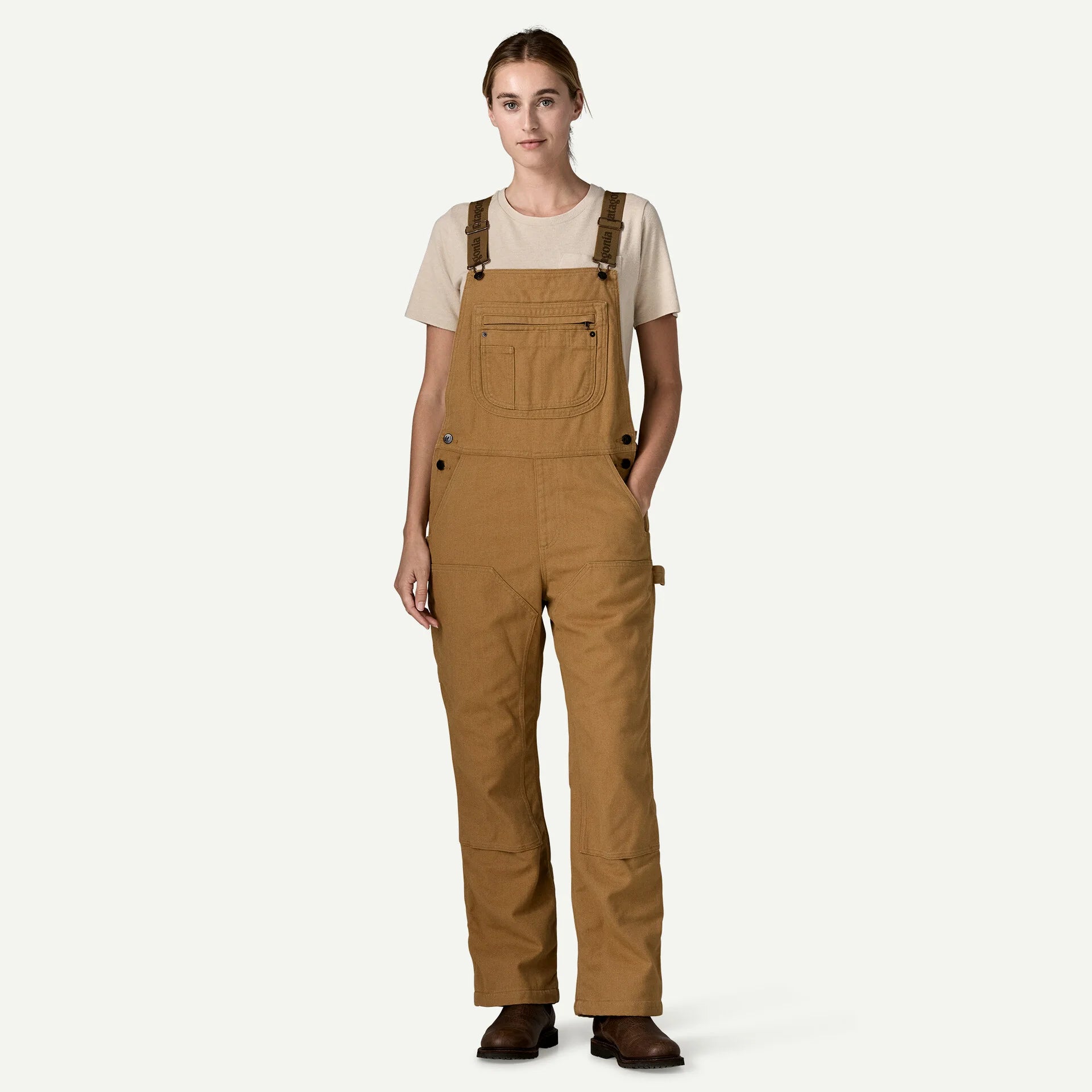 W's Iron Forge® Fleece-Lined Bib Overalls Secondary image