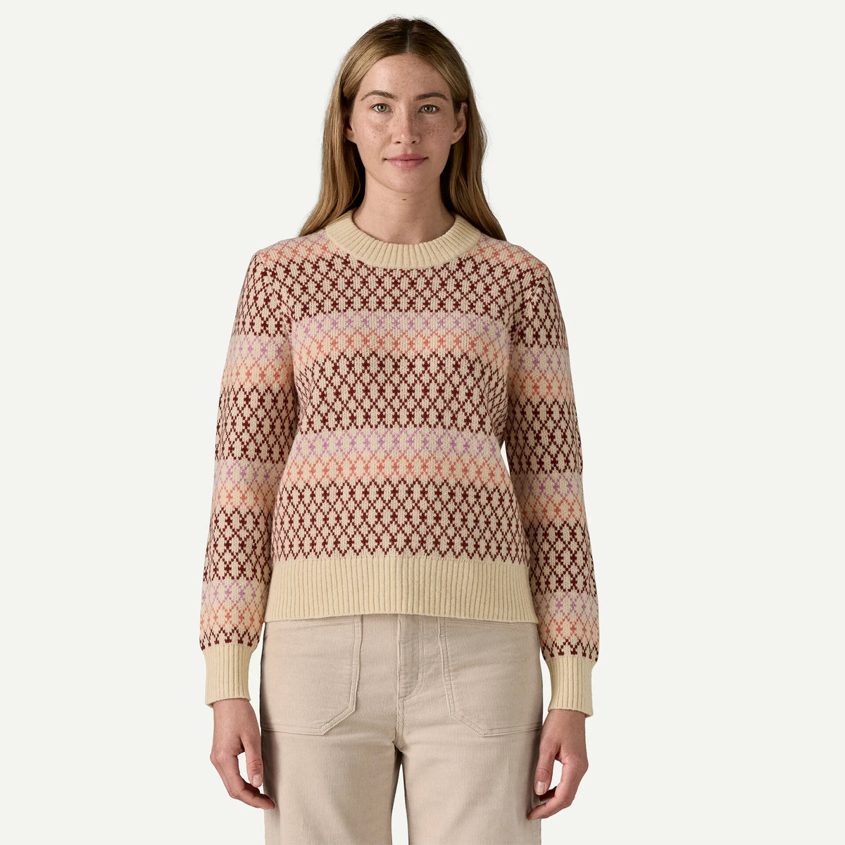 W's Recycled Wool-Blend Crewneck Sweater