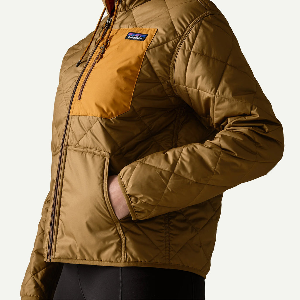 W's Diamond Quilted Bomber Hoody