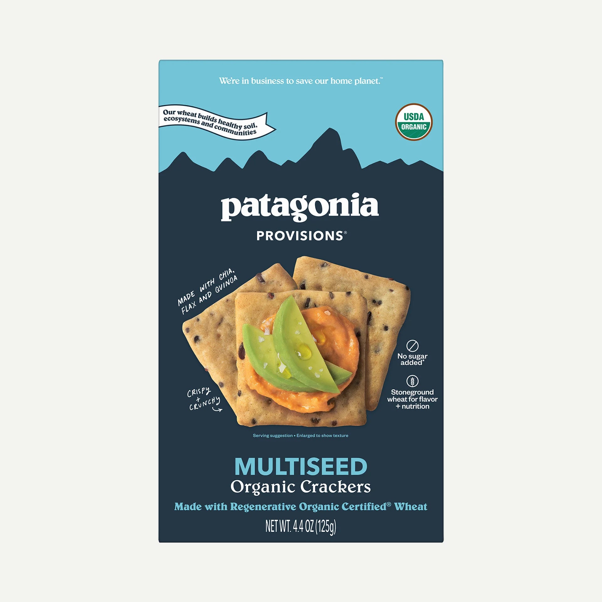 Organic Multiseed Crackers Secondary image