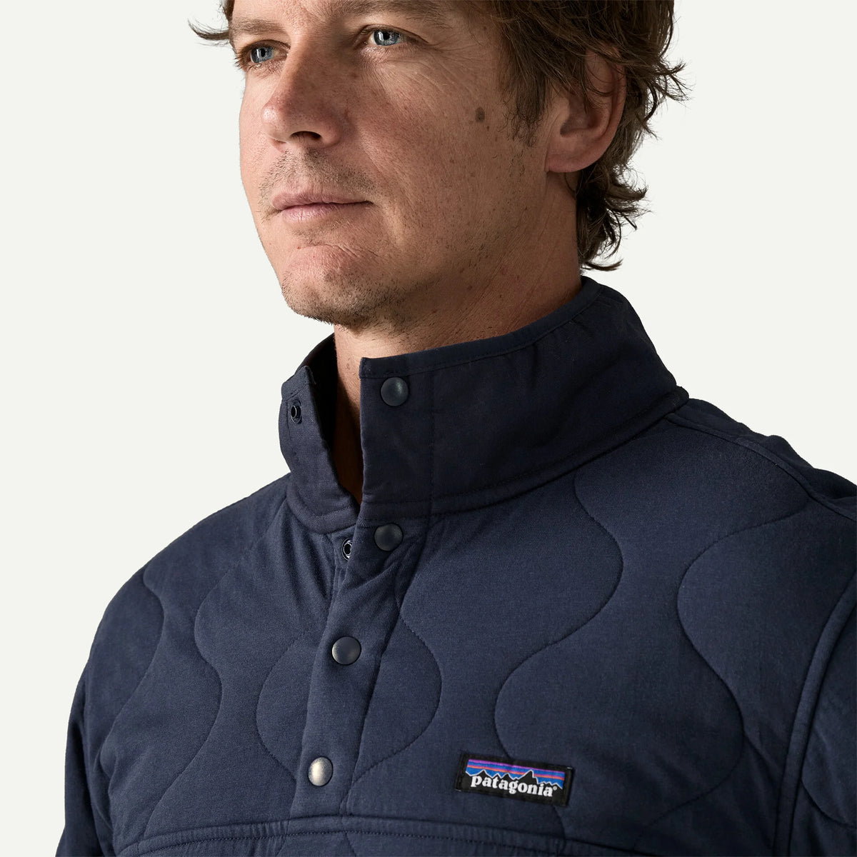 M's Daily Quilted Snap-T® Pullover