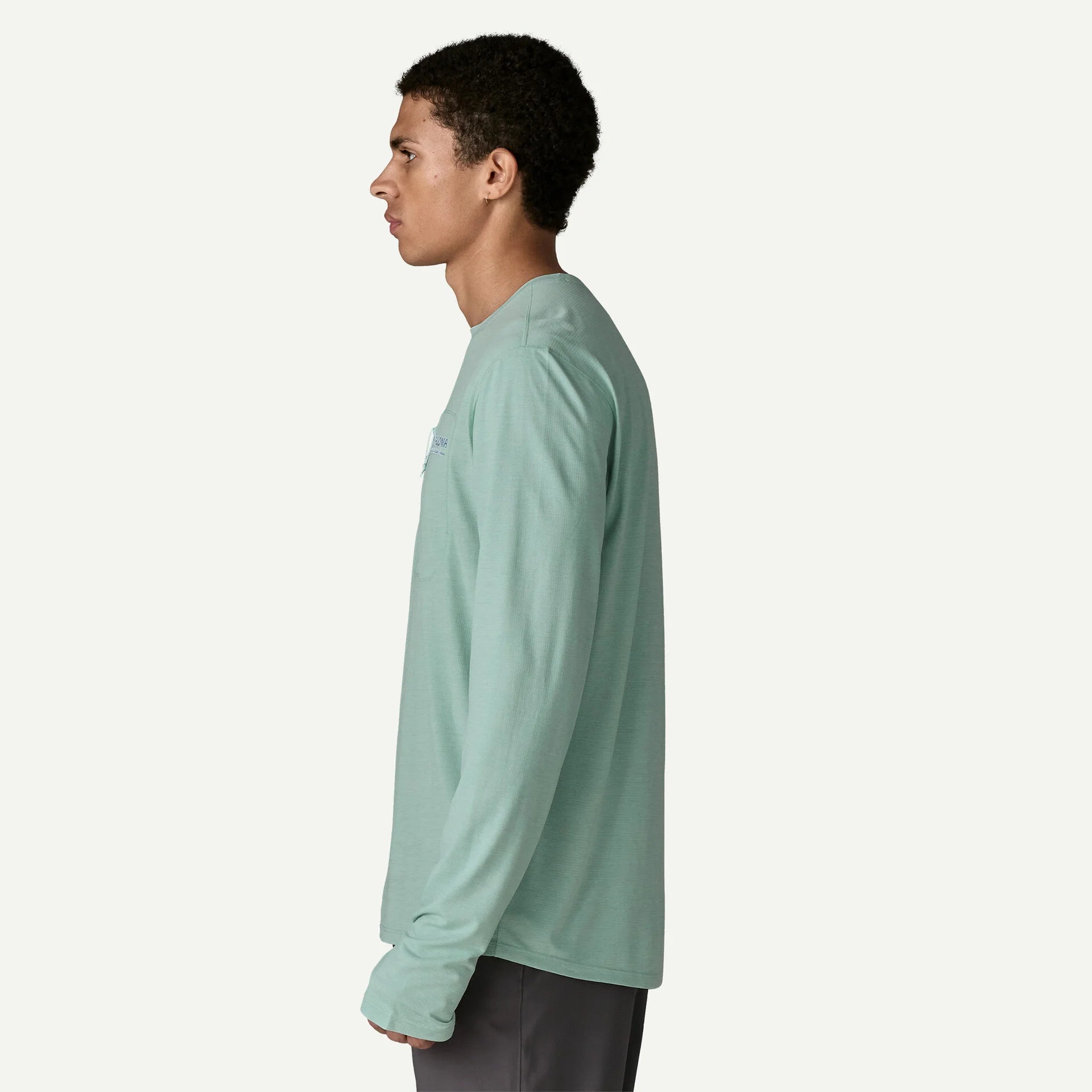 M's Long-Sleeved Capilene® Cool Sun Shirt - Water People Banner Secondary image