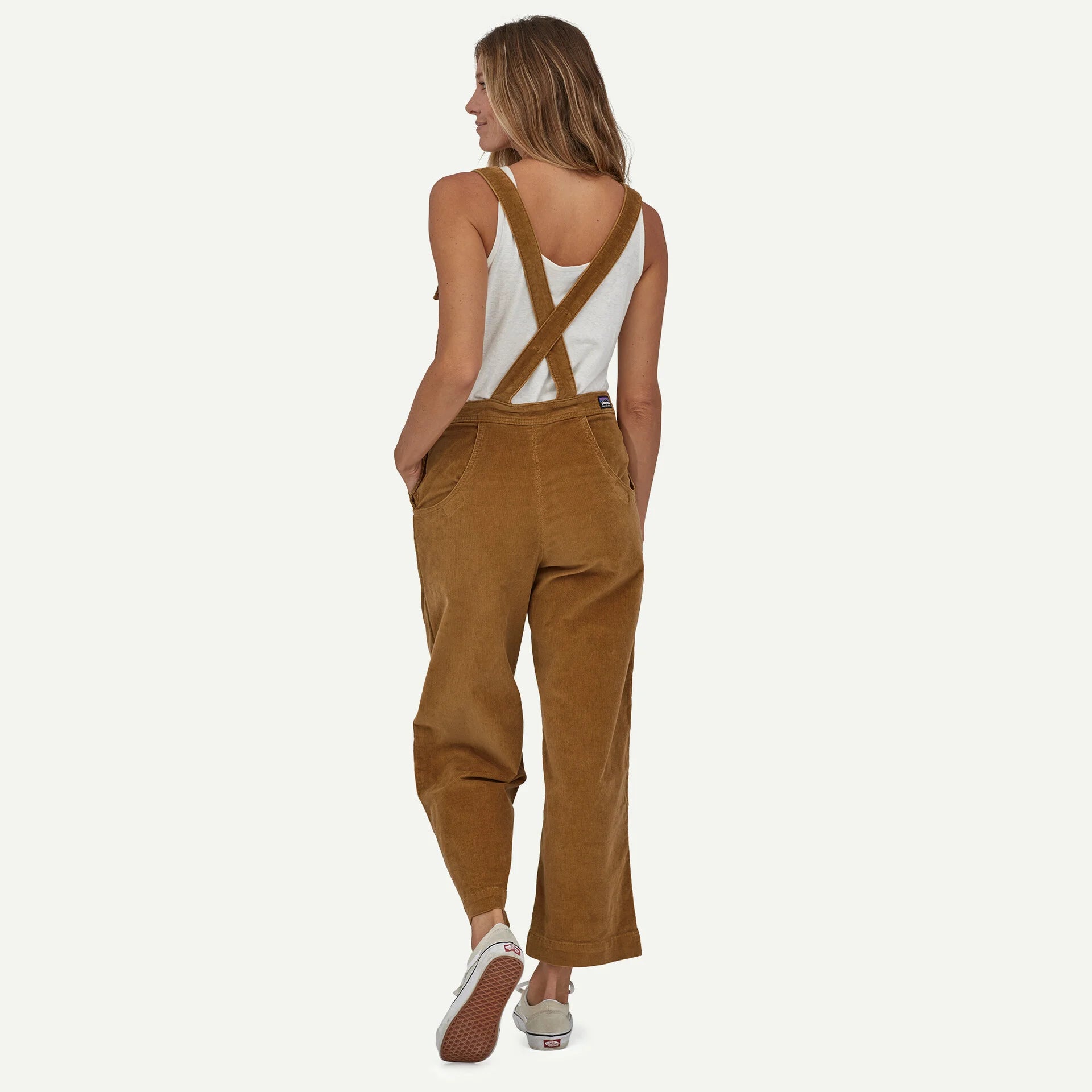 W's Stand Up® Cropped Corduroy Overalls Secondary image