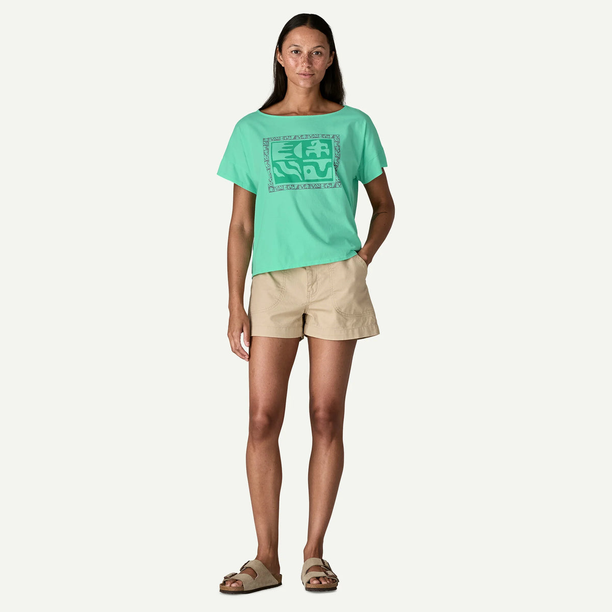 W's Mother Rays Relaxed Drop-Sleeve T-Shirt Main image