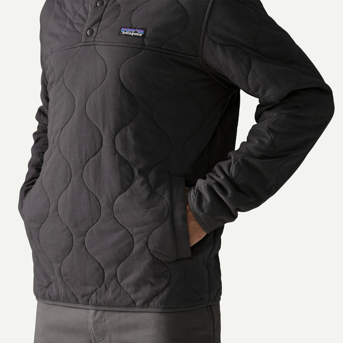 M's Daily Quilted Snap-T® Pullover